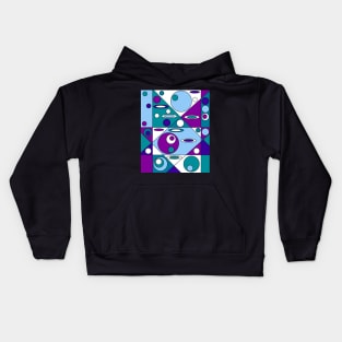 Circles and Ellipses Kids Hoodie